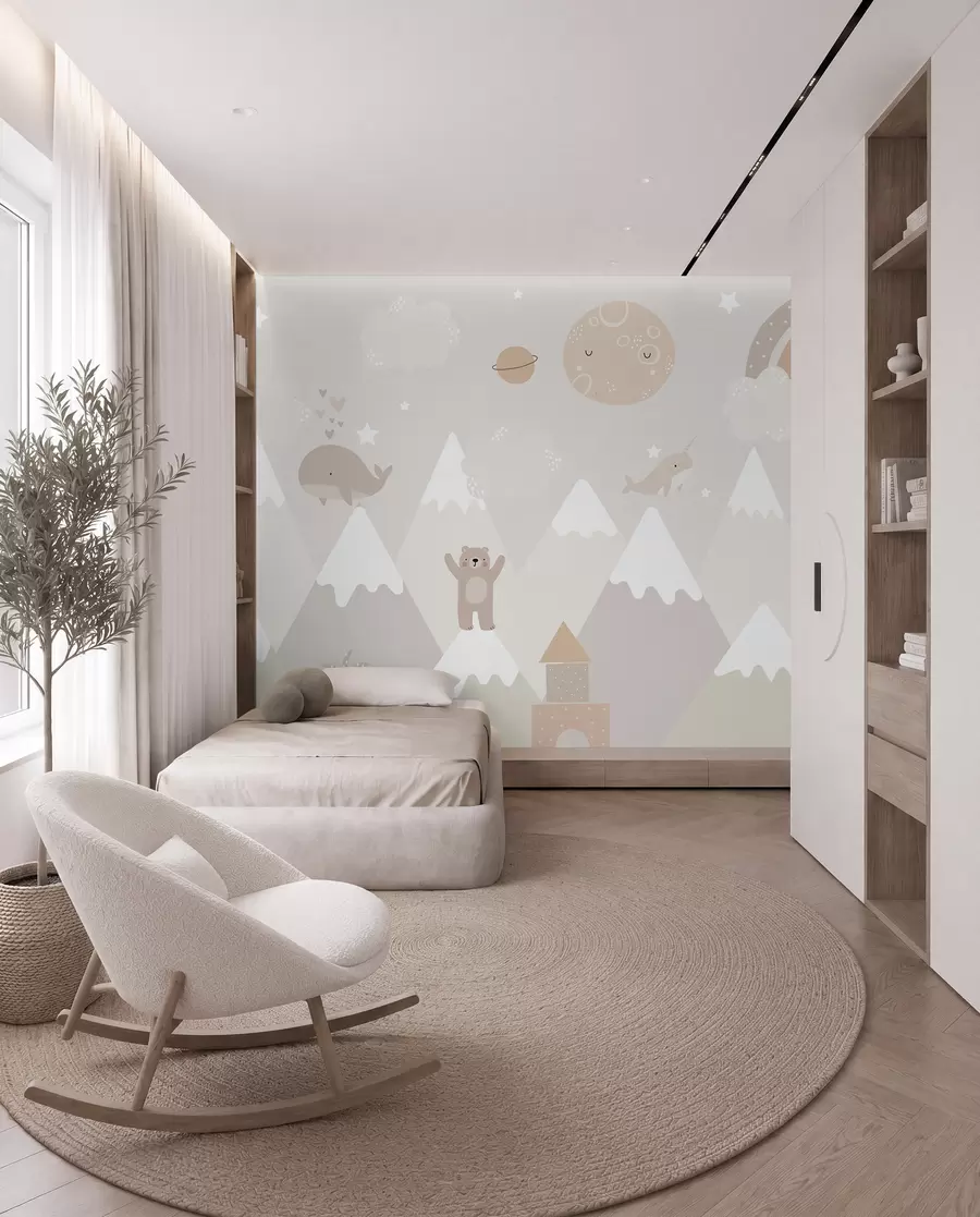 zidne murale Mali planinski sanjari u99206