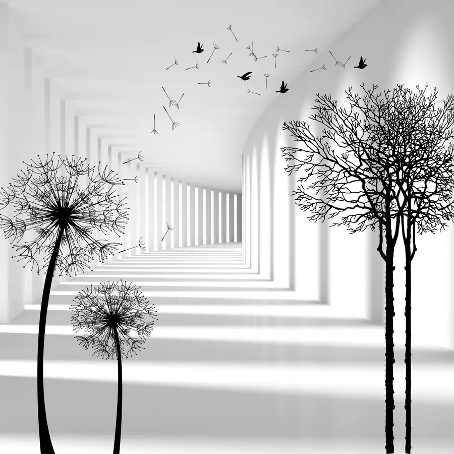 zidne murale Dubina i svjetlost u37803d1