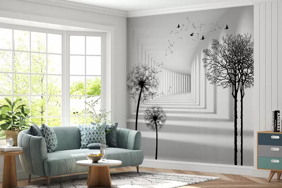 zidne murale Dubina i svjetlost u37803d1