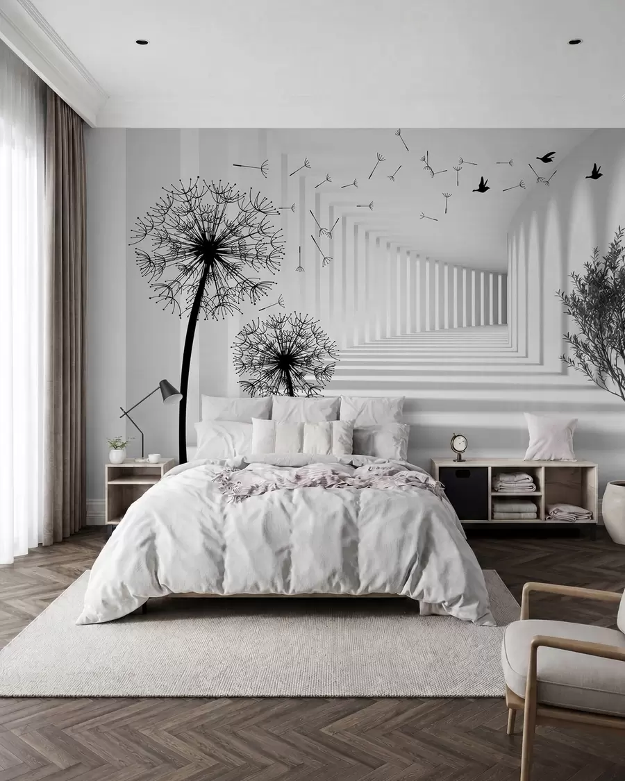 zidne murale Dubina i svjetlost u37803d2