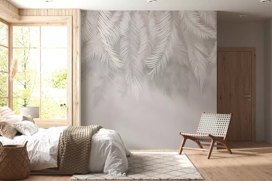zidne murale Viseće palmino lišće u48556d1