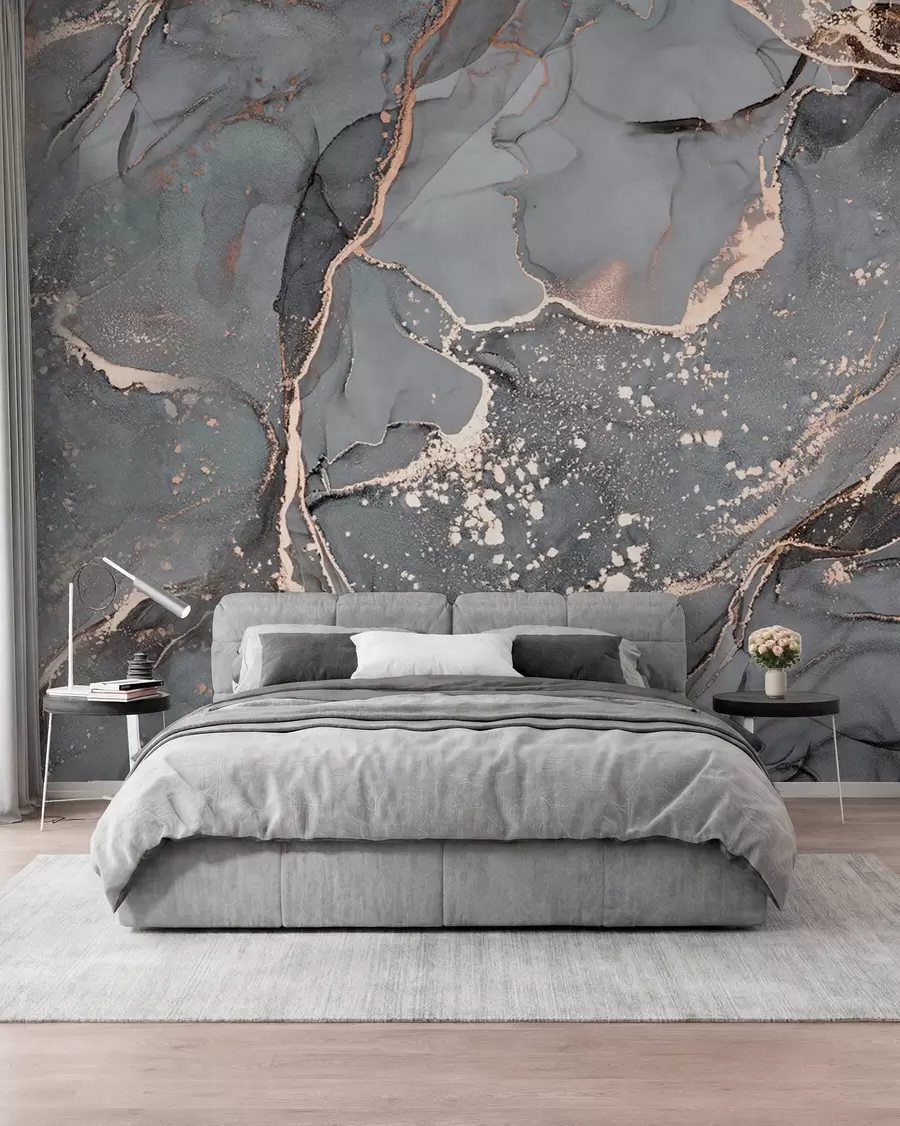 zidne murale Sivi mramor u93578d2