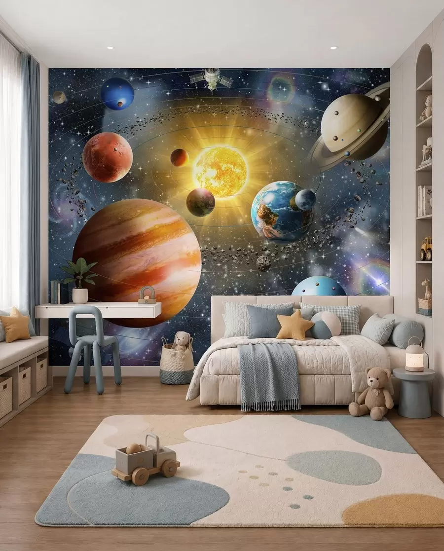 zidne murale Putovanje među planetima I u97222d1