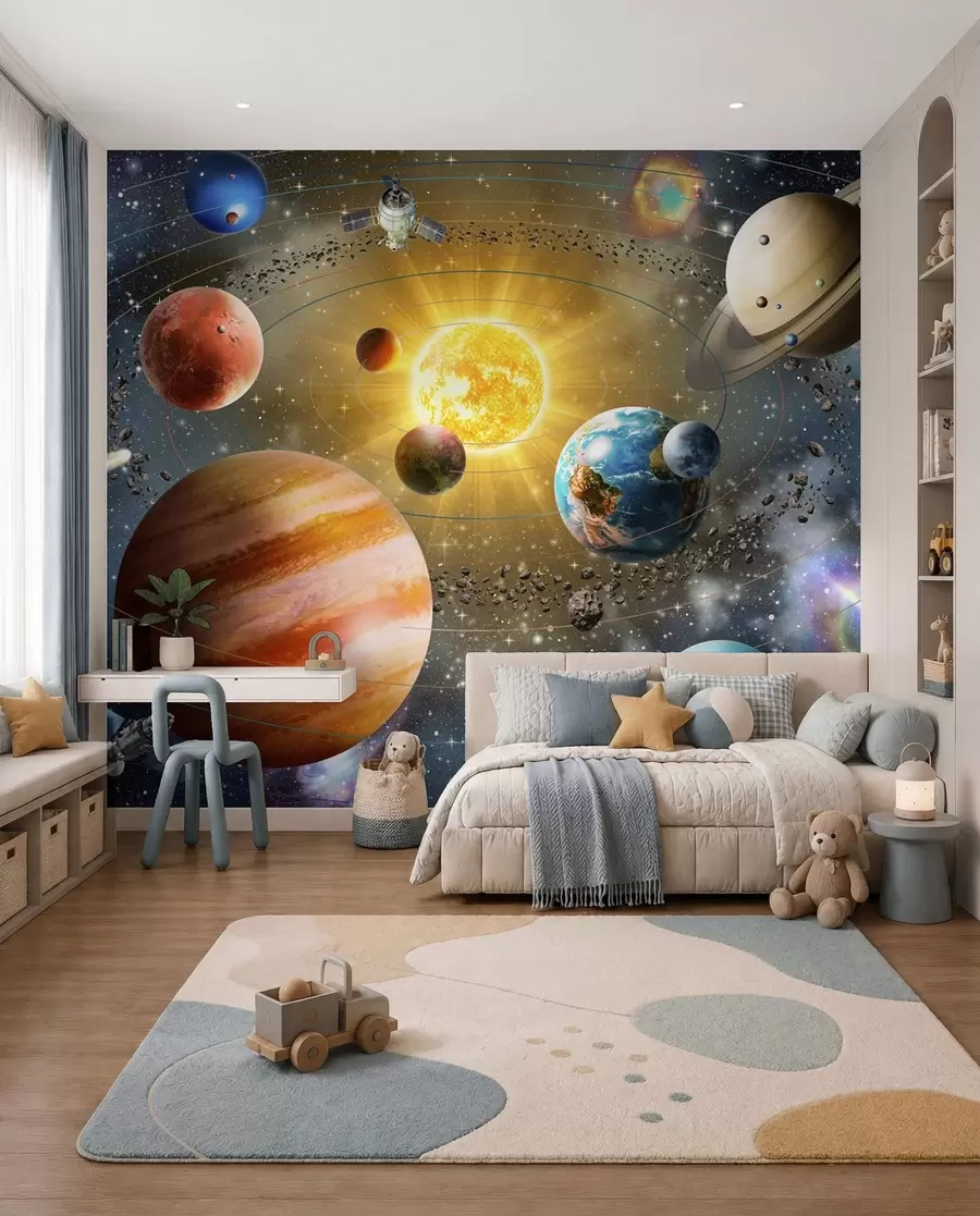 zidne murale Putovanje među planetima II u97222d2